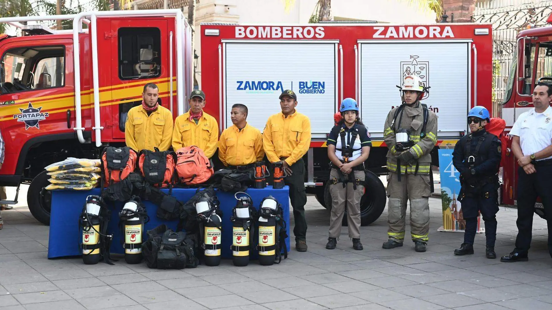 Entrega de equipo en Zamora